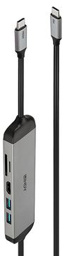 Lindy USB 3.2 Type C Laptop Micro Dock with 1.4m USB PD Charging Cable von LumaTech