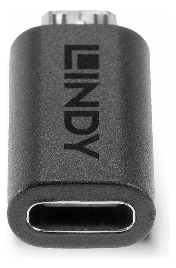 Lindy USB-Adapter - 24 pin USB-C (W) zu Micro-USB Type B (M), Ansicht 3