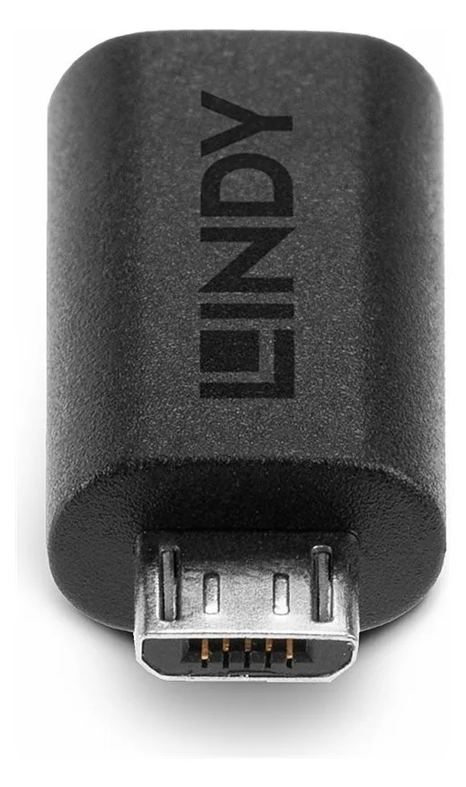 Lindy USB-Adapter - 24 pin USB-C (W) zu Micro-USB Type B (M), Ansicht 5