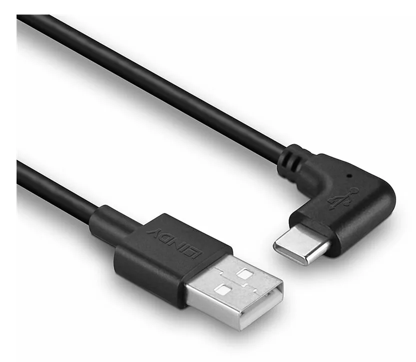 Lindy USB-Kabel - USB (M) gerade zu 24 pin USB-C (M), Ansicht 3