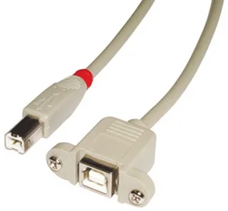 Lindy USB-Verlängerungskabel - USB Typ B (M), Ansicht 2