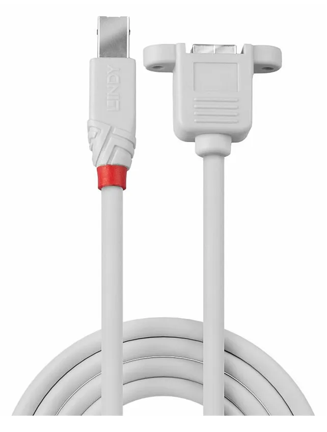Lindy USB-Verlängerungskabel - USB Typ B (M), Ansicht 3