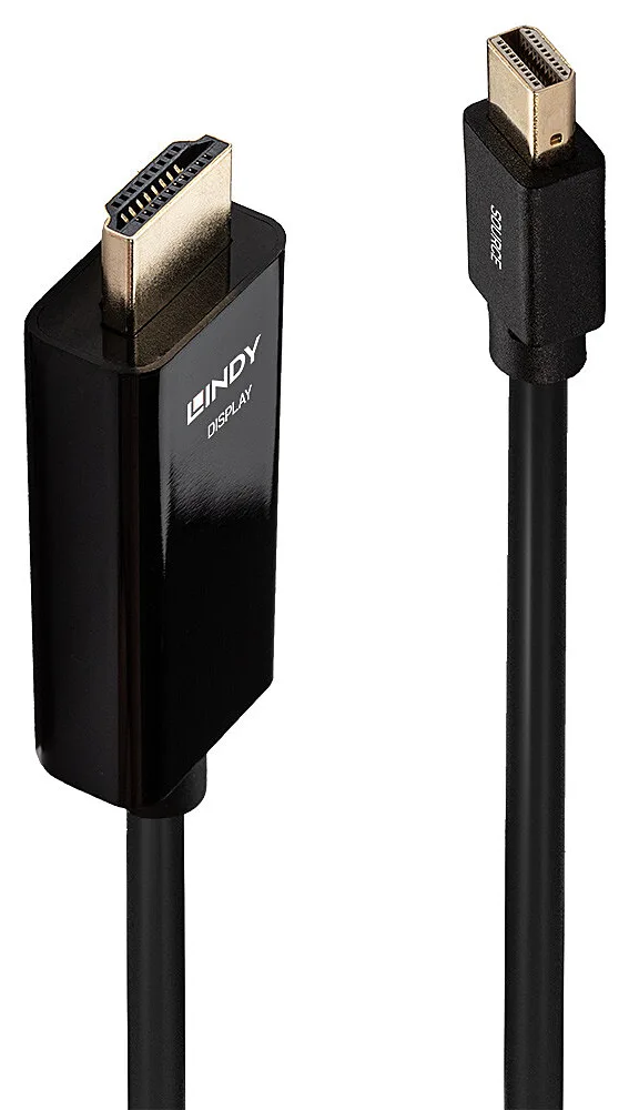 Lindy Video- / Audiokabel - Mini DisplayPort (M) - 1 m, Ansicht 2