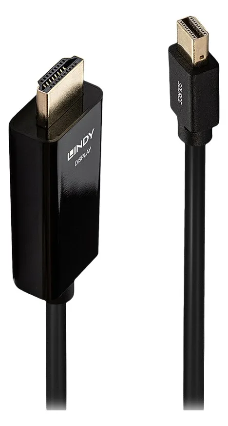 Lindy Video- / Audiokabel - Mini DisplayPort (M) - 1 m, Ansicht 3