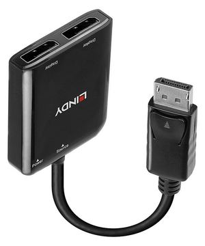 Lindy Video-/Audio-Splitter - MST hub - 2 x DisplayPort von LumaTech