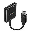 Lindy Video-/Audio-Splitter - MST hub - 2 x DisplayPort, Ansicht 5
