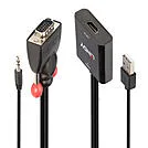 Lindy Videoadapter - HD-15 (VGA), mini-phone stereo 3.5 mm, USB (nur Strom), Ansicht 5