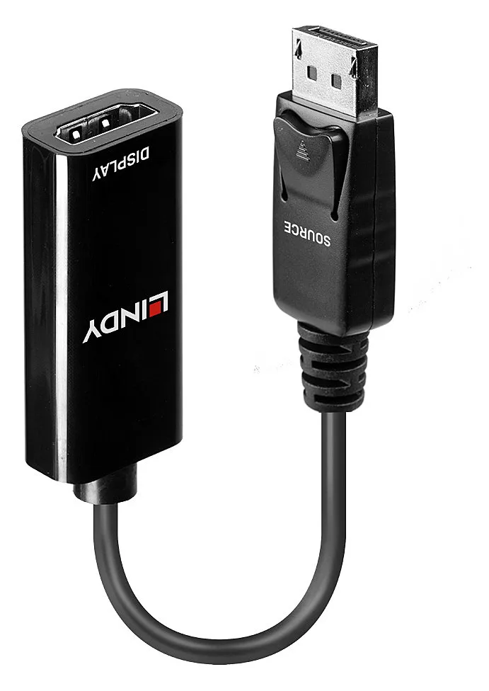Lindy Videoanschluß - DisplayPort (M) bis HDMI (W), Ansicht 2