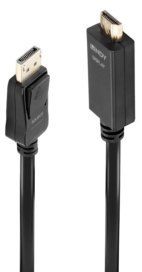 Lindy Videokabel - DisplayPort (M) bis HDMI (M), Ansicht 2