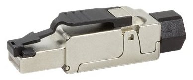 LogiLink Cat.6A Field Terminable Plug - Netzwerkanschluss - RJ-45 (M)