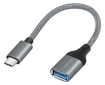 LogiLink KAB Adapter USB-C> USB-A ST-BU 0.15m Dark Grey - Adapter - Digital/Daten von LumaTech