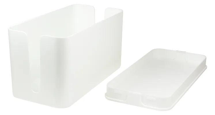 LogiLink Kabelmanagement-Box - weiß, Ansicht 3