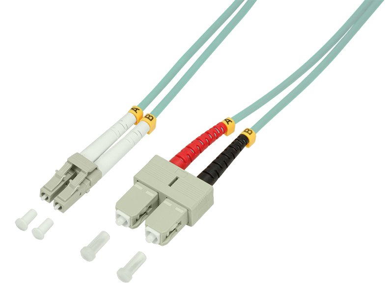 LogiLink Patch-Kabel - SC multi-mode (M) zu LC Multi-Mode (M)