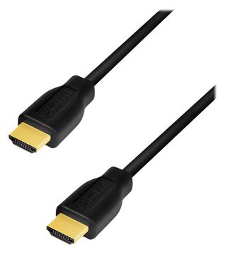 LogiLink Premium Highspeed - HDMI-Kabel mit Ethernet - HDMI männlich zu HDMI männlich - 1 m - Doppelisolierung - Schwarz von LumaTech