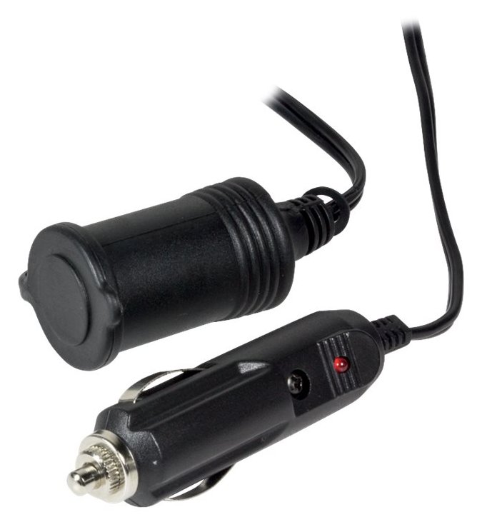 LogiLink Spannungsversorgungs-Verlängerungskabel - automobile cigarette lighter (W)