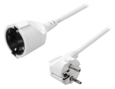 LogiLink Spannungsversorgungs-Verlängerungskabel - power CEE 7/7 (M)