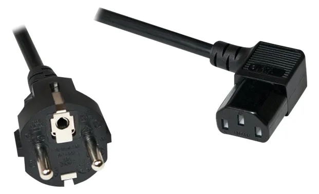LogiLink Stromkabel - CEE 7/7 (M) bis IEC 60320 C13, Ansicht 2