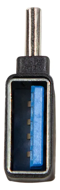 LogiLink USB-Adapter - 24 pin USB-C (M) gewinkelt zu USB (W), Ansicht 2