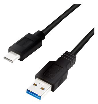 LogiLink USB-Kabel - USB Typ A (M) zu 24 pin USB-C (M) von LumaTech