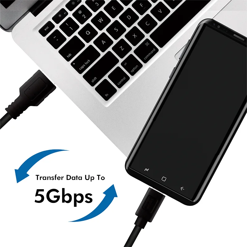 LogiLink USB-Kabel - USB Typ A (M) zu 24 pin USB-C (M), Ansicht 4