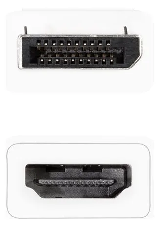 LogiLink Videoanschluß - DisplayPort (M) bis HDMI (W), Ansicht 4