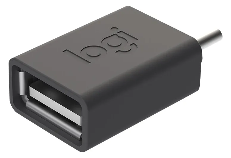 Logitech USB-Adapter - 24 pin USB-C (M) zu USB (W), Ansicht 4