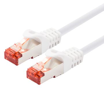 LOGON PROFESSIONAL PATCH CABLE S/FTP PIMF - Cat6 - WHITE - Kabel - Netzwerk von LumaTech