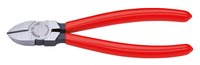 KNIPEX 70 01 160 - Diagonale Zange - Chrom-Vanadium-Stahl - Kunststoff - Rot - 160 mm - 171 g