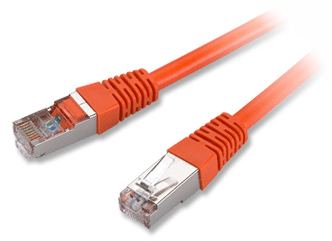 LOGON PROFESSIONAL PATCH CABLE SFTP/AWG26/LSOH - Cat6a 500Mhz - Orange - Kabel - Netzwerk von LumaTech