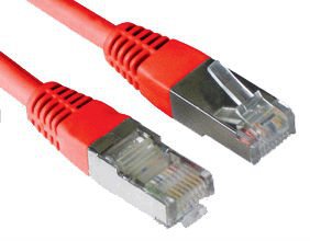 LOGON PROFESSIONAL PATCH CABLE SFTP/AWG26/LSOH - Cat6a 500Mhz - RED - Kabel - Netzwerk