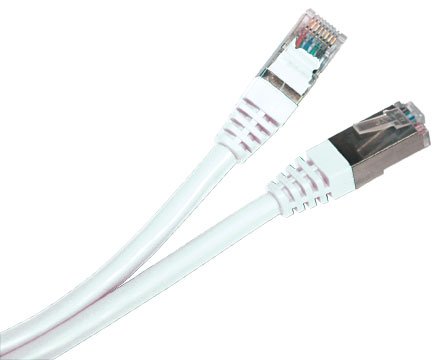 LOGON PROFESSIONAL PATCH CABLE SFTP/AWG26/LSOH - Cat6a 500Mhz - WHITE - Kabel - Netzwerk