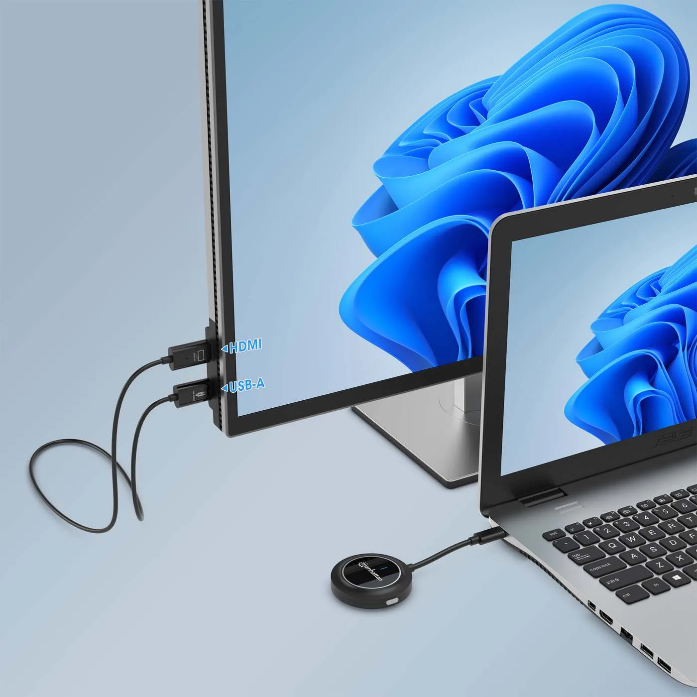 Manhattan 1080p Wireless HDMI-Display-Praesentationsset, Ansicht 4