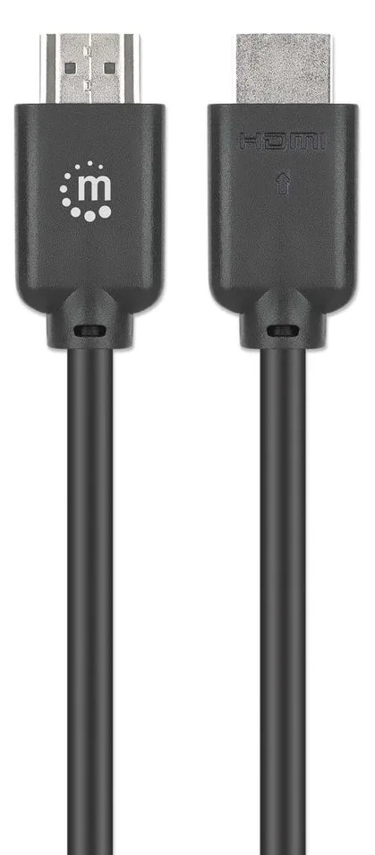 Manhattan 4K60 HDMI 2.0 Kabel 18 Gbit/s schwarz - - Digital/Display/Video - Kabel - Digital/Daten, Ansicht 3
