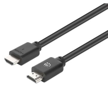 Manhattan 4K60 HDMI 2.0 Kabel 18 Gbit/s schwarz - - Digital/Display/Video - Kabel - Digital/Daten von LumaTech