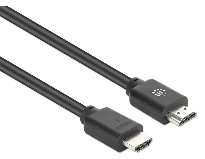 Manhattan 4K60 HDMI 2.0 Kabel 18 Gbit/s schwarz - - Digital/Display/Video - Kabel - Digital/Daten, Ansicht 2