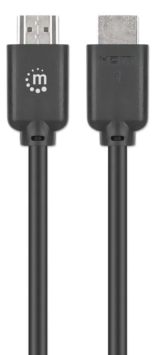 Manhattan 4K60 HDMI 2.0 Kabel 18 Gbit/s schwarz - - Digital/Display/Video - Kabel - Digital/Daten, Ansicht 3