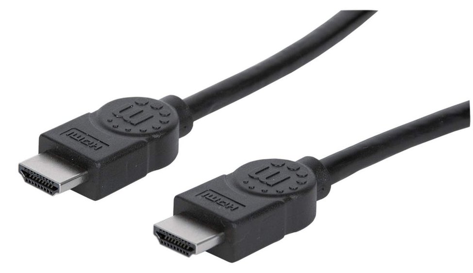 Manhattan HDMI Cable with Ethernet, 4K@30Hz (High Speed)
