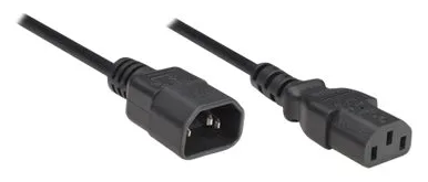 Manhattan Power Cord/Cable, C14 Male to C13 Female (kettle lead), Ansicht 2