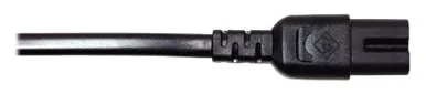 Manhattan Power Cord/Cable, Euro 2-pin (CEE 7/16) plug to C7 Female (figure of eight), Ansicht 2