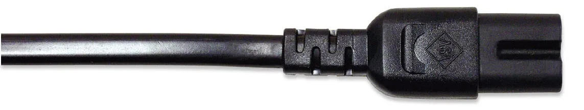 Manhattan Power Cord/Cable, Euro 2-pin (CEE 7/16) plug to C7 Female (figure of eight), Ansicht 3