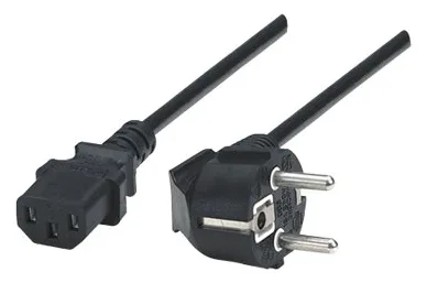 Manhattan Power Cord/Cable, Euro 2-pin plug (CEE 7/4), Ansicht 3