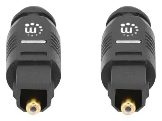 Manhattan Toslink Digital Optical AudioCable, 2m, Male/Male, Toslink S/PDIF, Gold plated contacts, Lifetime Warranty, Ansicht 4