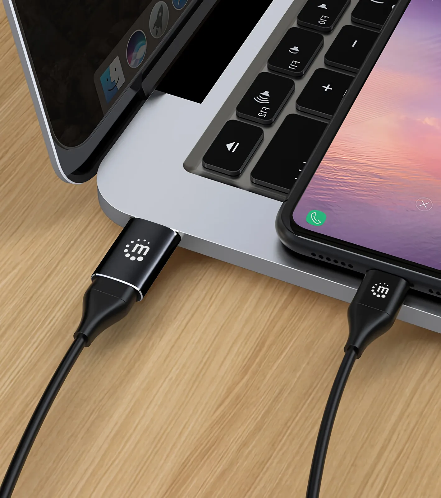 Manhattan USB-A auf USB-C Adapter USB 3.2 Gen 2 10Gbps - Adapter, Ansicht 4