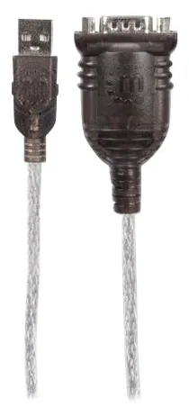 Manhattan USB-A to Serial Converter cable, 1.8m, Male to Male, Serial/RS232/COM/DB9, Prolific PL-2303RA Chip, Ansicht 2