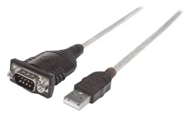 Manhattan USB-A to Serial Converter cable, 1.8m, Male to Male, Serial/RS232/COM/DB9, Prolific PL-2303RA Chip, Ansicht 5