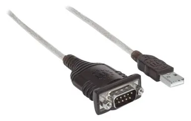 Manhattan USB-A to Serial Converter cable, 45cm, Male to Male, Serial/RS232/COM/DB9, FTDI FT232RL Chip, Ansicht 5