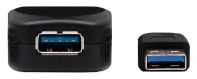 Manhattan USB-A to USB-A Extension Cable, 5m, Male to Female, Active, 5 Gbps (USB 3.2 Gen1 aka USB 3.0), Ansicht 4