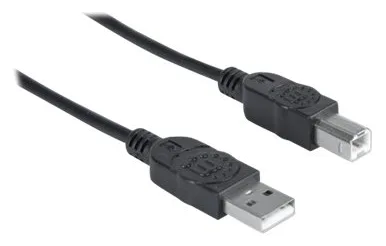 Manhattan USB-A to USB-B Cable, 3m, Male to Male, 480 Mbps (USB 2.0), Ansicht 3
