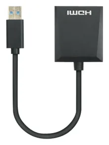 Manhattan Videoadapter - USB Typ A männlich zu HDMI weiblich, Ansicht 3
