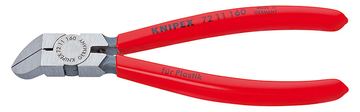 KNIPEX 72 11 160 - Diagonale Zange - Chrom-Vanadium-Stahl - Kunststoff - Rot - 160 mm - 156 g von LumaTech